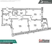 Купить 3-комнатную квартиру, Минск, Нововиленская ул., 61 (Центральный район) Минск