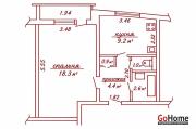 Купить 1-комнатную квартиру, Борисов, Ватутина, 40 Борисов