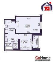 Купить 1-комнатную квартиру, Минск, Крупской ул., 6/А (Заводской район) Минск