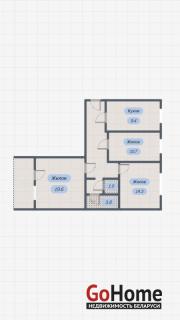 Купить 3-комнатную квартиру, Брест, Пушкинская ул. Брест