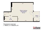 Купить 1-комнатную квартиру, Минск, ул. Михаила Савицкого, д. 35 (Октябрьский район) Минск