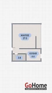 Купить 1-комнатную квартиру, Брест, Писателя Смирнова ул. Брест