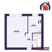 Купить 1-комнатную квартиру, Солигорск, Мира просп., 15/А Солигорск