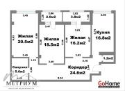 Купить 3-комнатную квартиру, Минск, Пулихова ул., 45 (Партизанский район) Минск