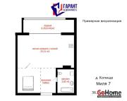 Купить 1-комнатную квартиру, Копище, Михаила Миля ул., 7 Копище