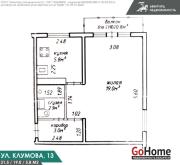 Купить 1-комнатную квартиру, Минск, Клумова пер., 13 (Партизанский район) Минск