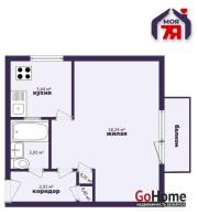 Купить 1-комнатную квартиру, Минск, Волгоградская ул., 67 (Первомайский район) Минск