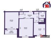 Купить 2-комнатную квартиру, Минск, Якубова ул., 32 (Ленинский район) Минск