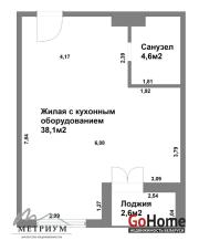 Купить 2-комнатную квартиру, Минск, Аэродромная ул., 20 (Октябрьский район) Минск