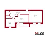 Купить 2-комнатную квартиру, Пинск, Завальная, 3 Пинск