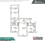 Купить 3-комнатную квартиру, Минск, Лобанка ул., 50 (Фрунзенский район) Минск