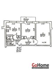 Купить 2-комнатную квартиру, Витебск, Шумилинская ул., 14 Витебск