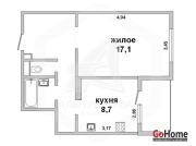 Купить 1-комнатную квартиру, Брест, Ковалево, ул. Суворова Брест