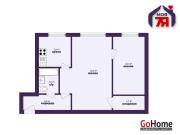 Купить 2-комнатную квартиру, Минск, Богдановича ул., 56 (Советский район) Минск