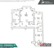 Купить 3-комнатную квартиру, Минск, Лобанка ул., 81 (Фрунзенский район) Минск
