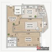 Купить 2-комнатную квартиру, Минск, Притыцкого, 87(Фрунзенский район) Минск