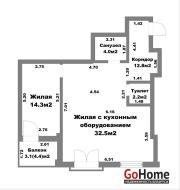 Купить 2-комнатную квартиру, Минск, Тимирязева ул., 134 (Центральный район) Минск