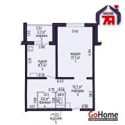 Купить 1-комнатную квартиру, Сеница, Набережная ул., 57/А Сеница