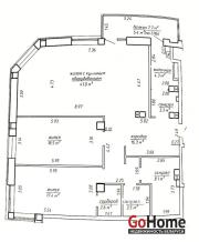 Купить 3-комнатную квартиру, Минск, Грибоедова, 11 (Центральный район) Минск