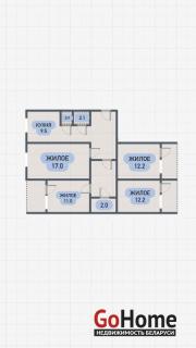 Купить 4-комнатную квартиру, Брест, Краснознаменная ул. Брест