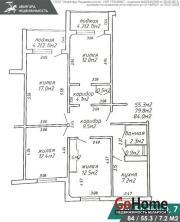 Купить 4-комнатную квартиру, Минск, Бачило ул., 7 (Заводской район) Минск