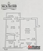 Купить 1-комнатную квартиру, Гомель, Мазурова ул., 56/А Гомель