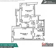 Купить 2-комнатную квартиру, Минск, Правда газеты просп., 46 (Московский район) Минск