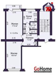 Купить 2-комнатную квартиру, Минск, Ташкентская ул., 18/4 (Заводской район) Минск