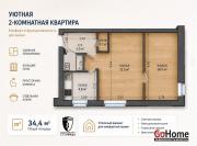 Купить 2-комнатную квартиру, Новоселье, Минская, 3 Новоселье